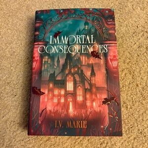 Fairyloot Immortal Consequences Book by J.V. Marie
